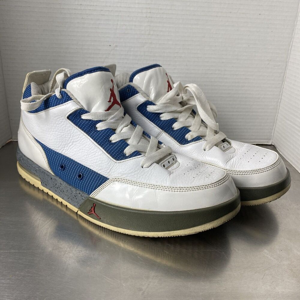 Nike Air Jordan Flipsyde Men 13 Blue White Gray Red Retro Skate Sneakers Shoes